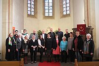 Der Kirchenchor Niederwenigern am 06.11.2016.